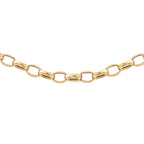 9K Yellow Gold Oval Belcher Chain (Size - 22), Gold Wt. 4 Gms
