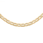 Hatton Garden Closeout - 9K Yellow Gold Rambo Necklace (Size - 20), Gold Wt. 8.40 Gms