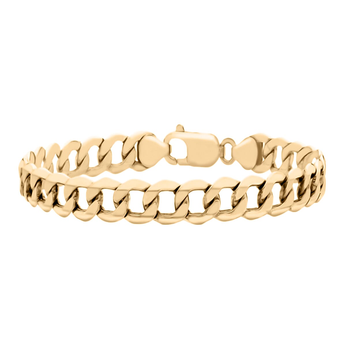 Vicenza Closeout - 9K Yellow Gold Curb Bracelet (Size - 8.5), Gold Wt. 5.10 Gms 7712235 0