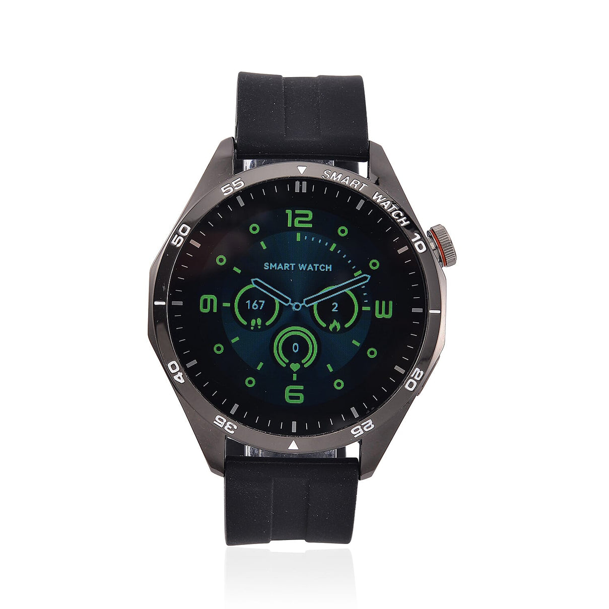 Brand New- Full Screen Touch Waterproof Bluetooth Smartwatch (Compatible with Apple iOS 8, Android  5 or Above) - Black 7714025 0