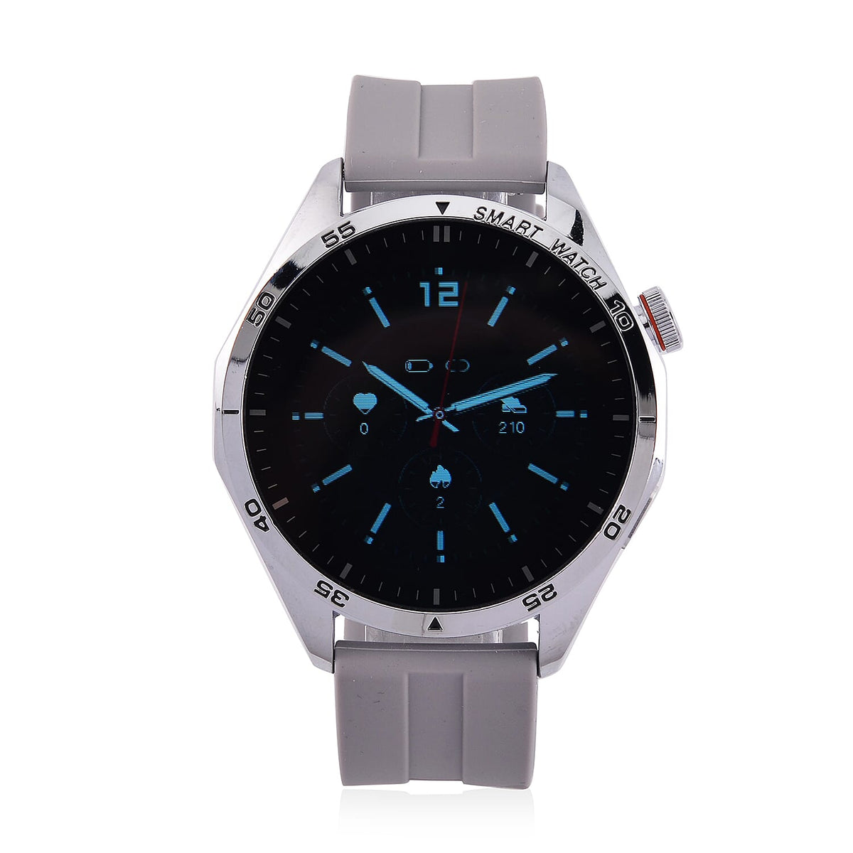Smartwatch (Compatible with Apple iOS 8, Android 5 or Above) - Grey 7714030 0