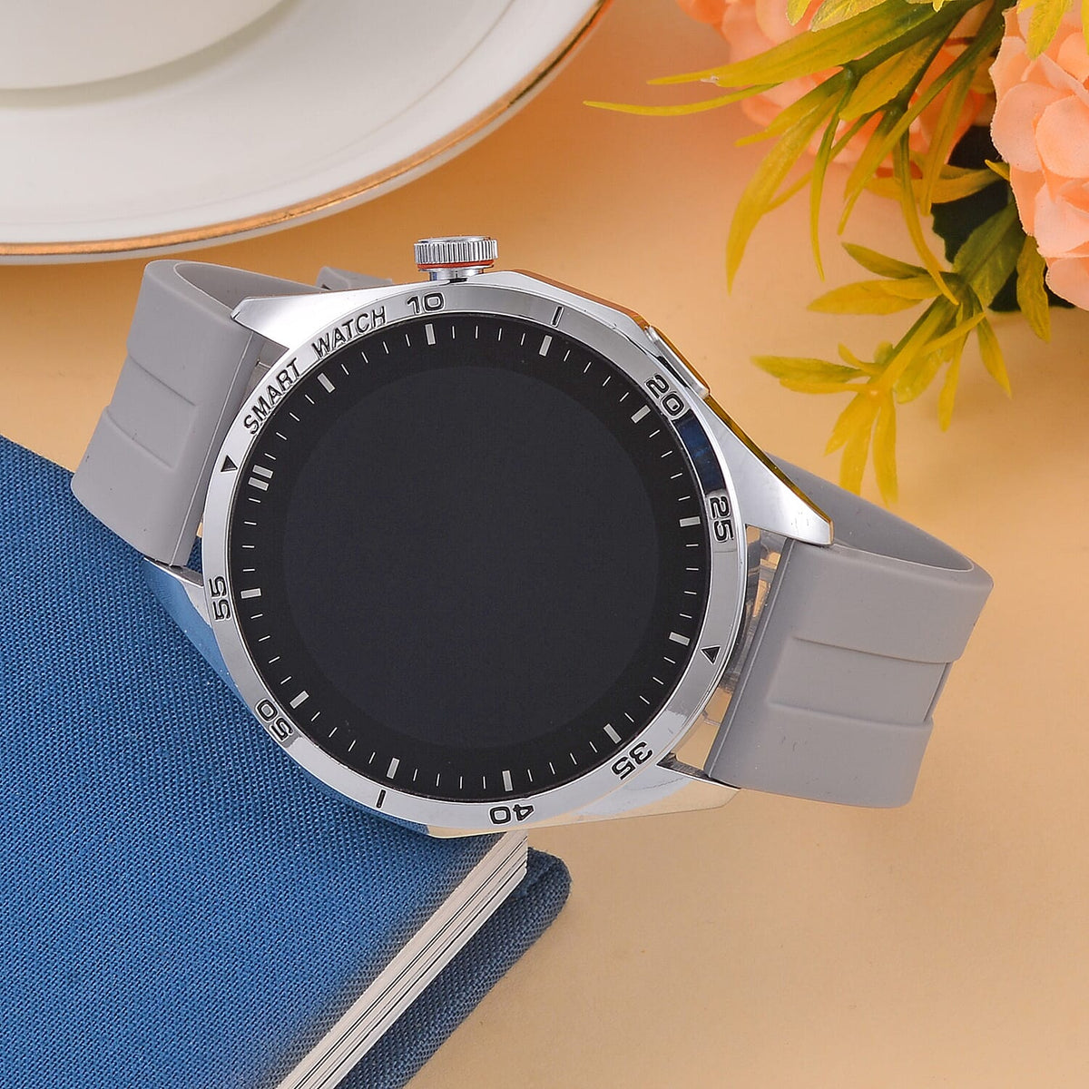 Smartwatch (Compatible with Apple iOS 8, Android 5 or Above) - Grey 7714030 2