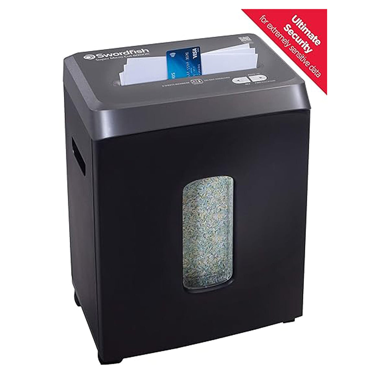 Swordfish: 6-Sheet Super Micro-Cut Paper Shredder 7725265 2