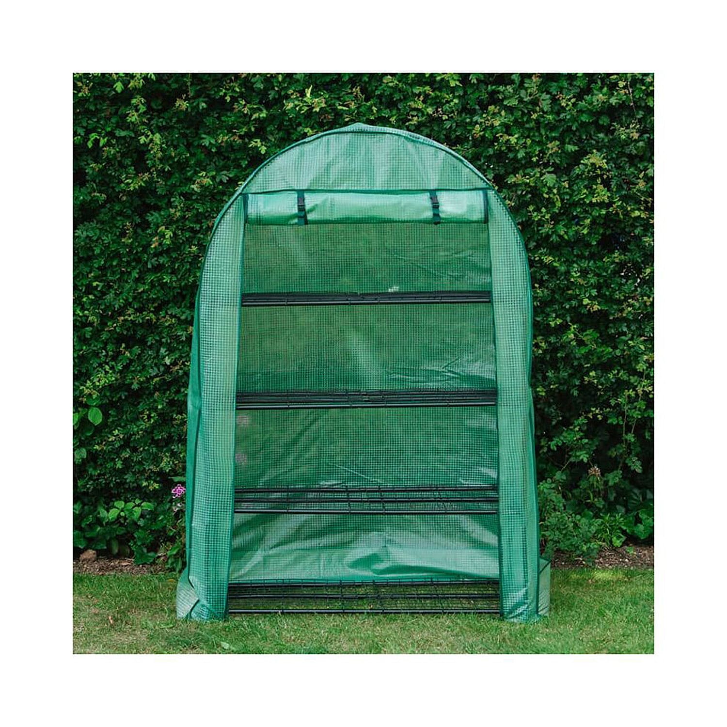 GROW IT Premium 4 Tier Extra Wide Growhouse - Green 7725866 0