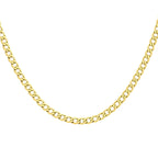 Vicenza Closeout - 9K Yellow Gold Curb Chain (Size - 20), Gold Wt. 11.00 Gms