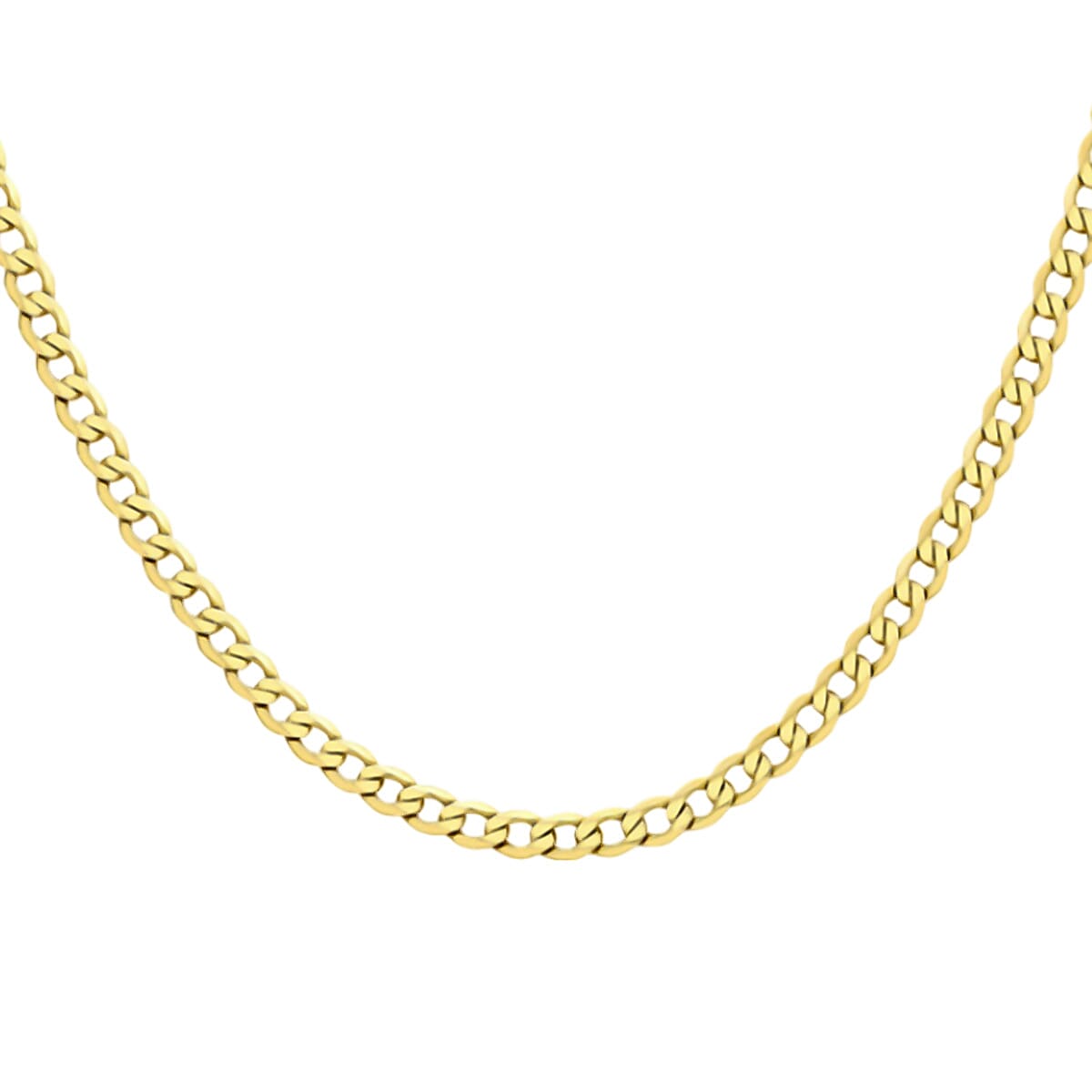 Vicenza Closeout - 9K Yellow Gold Curb Chain (Size - 20), Gold Wt. 11.00 Gms 7733825 1