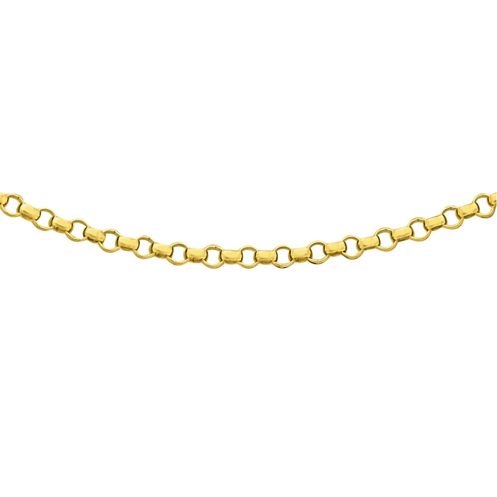 Vicenza Closeout - 18K Yellow Gold Belcher Chain (Size - 20)