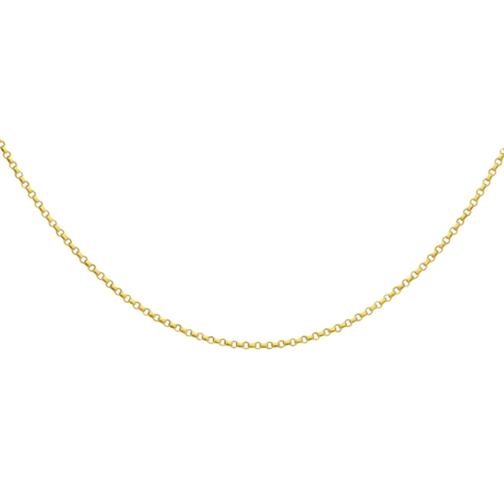 Vicenza Closeout - 18K Yellow Gold Belcher Chain (Size - 20)
