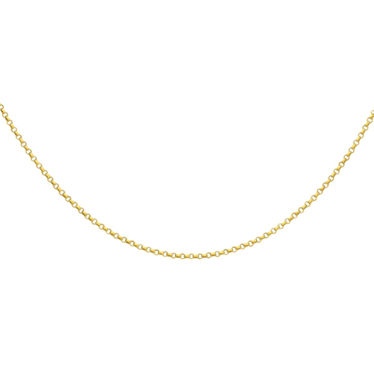 Vicenza Closeout - 18K Yellow Gold Belcher Chain (Size - 20) 7733840 1