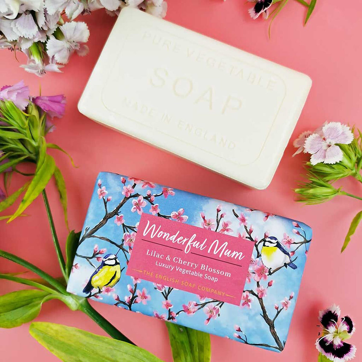 The English Soap Company Happy Mothers Day 190g - Cherry blossom (Lilac - Cherry Blossom) 7737855 1