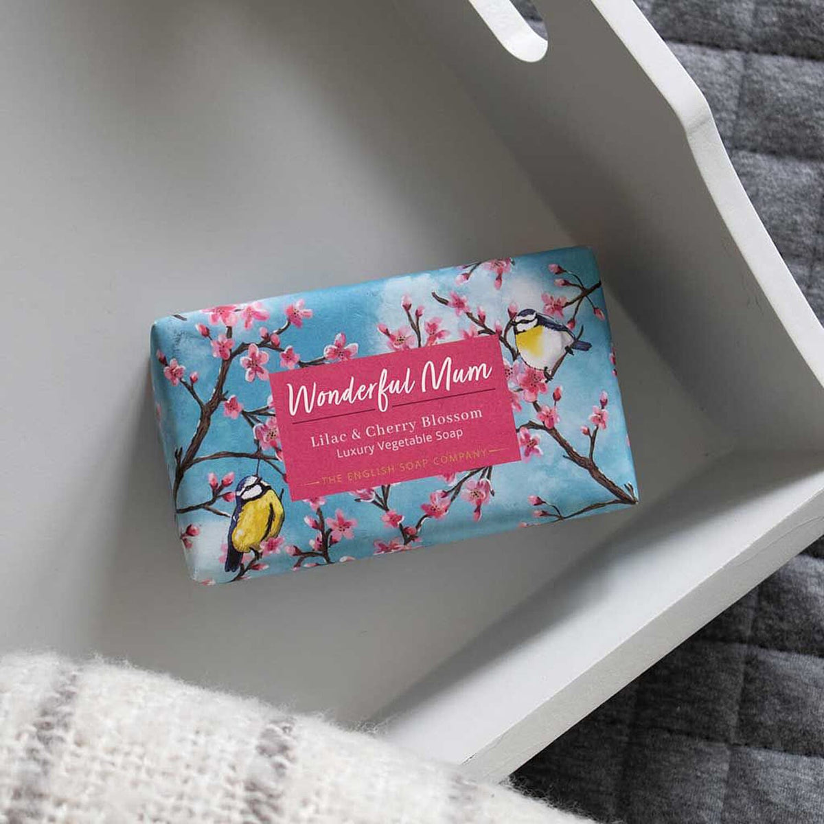 The English Soap Company Happy Mothers Day 190g - Cherry blossom (Lilac - Cherry Blossom) 7737855 2