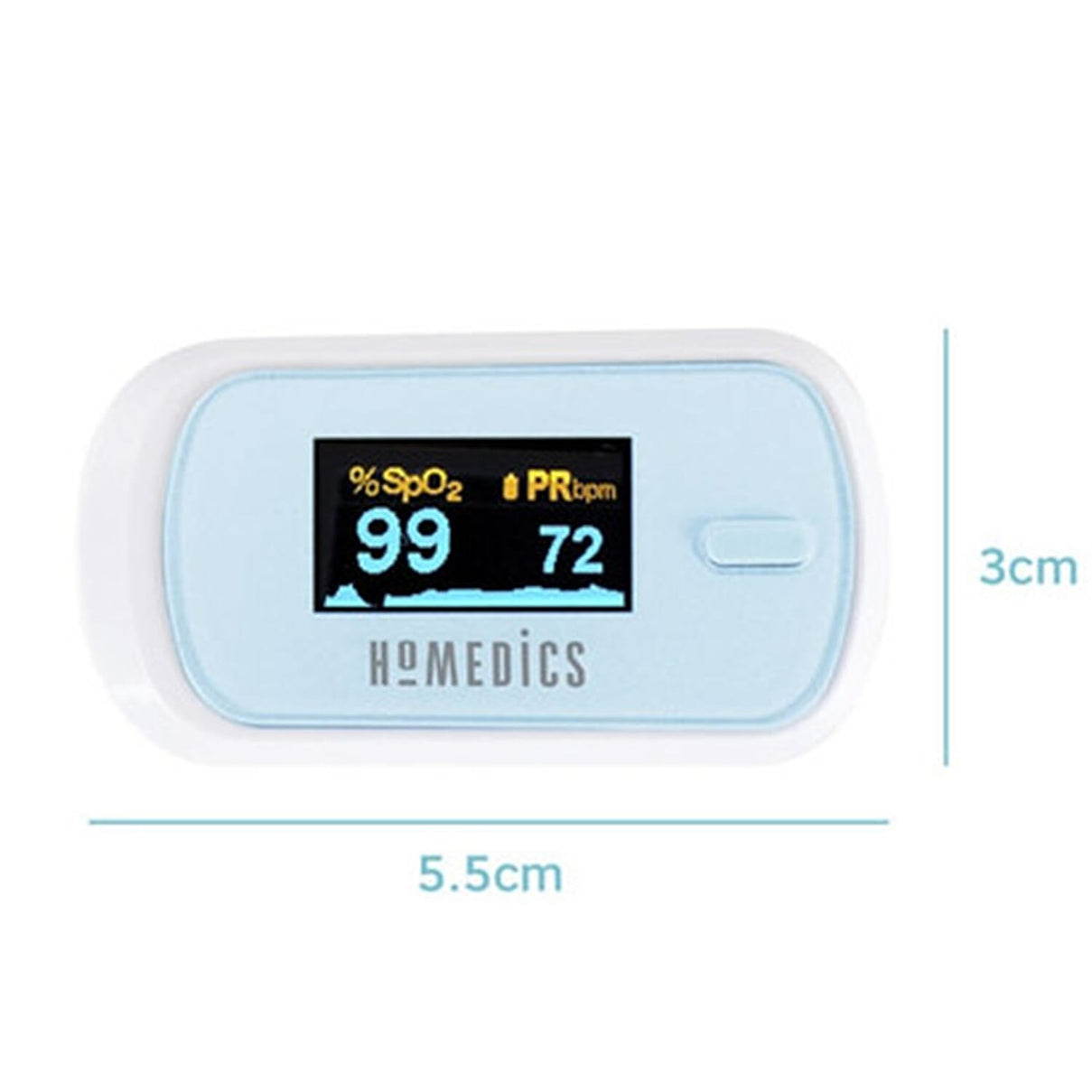 Homedics Fingertip Pulse Oximeter 7746765 4