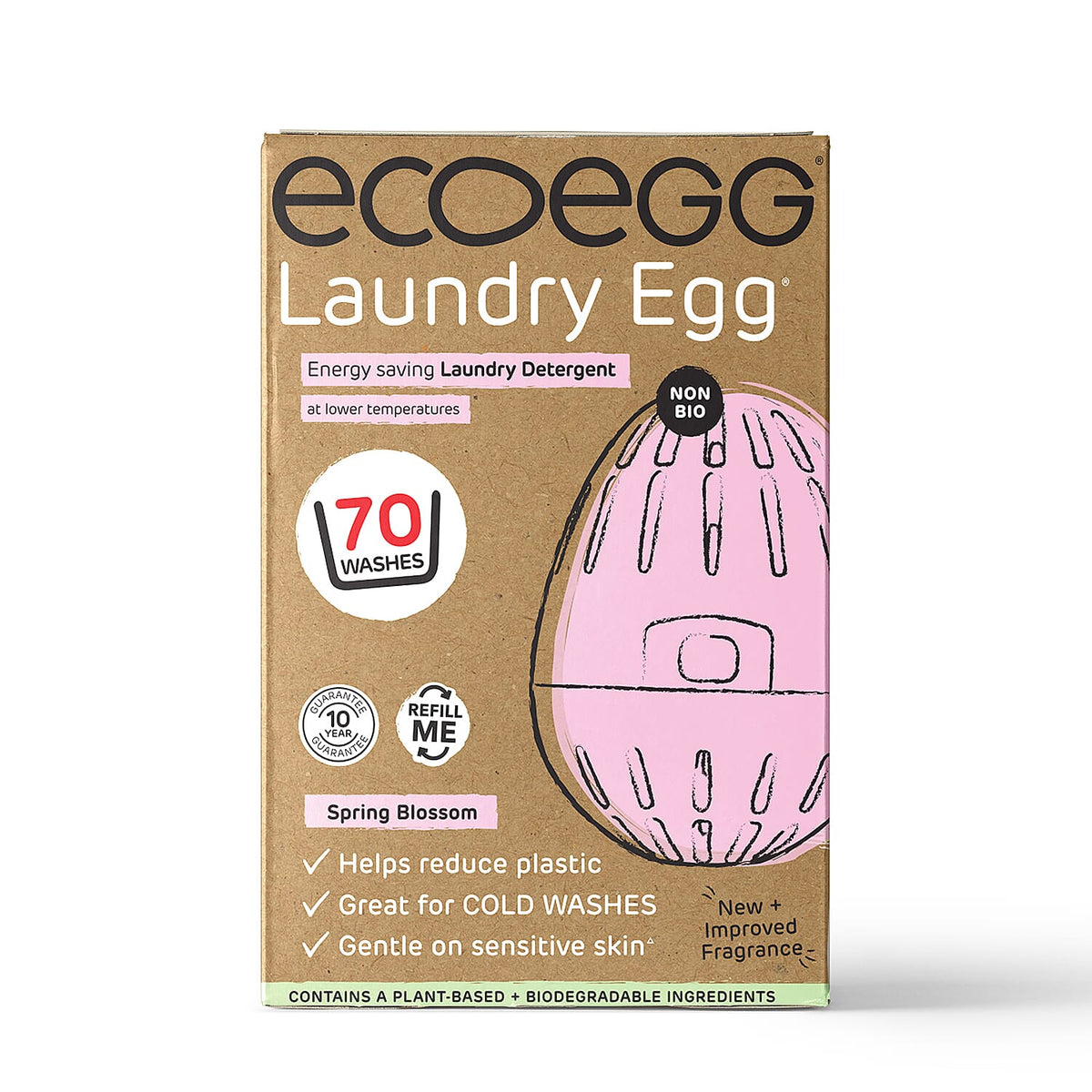 Ecoegg Laundry Egg Spring Blossom 70 Washes - Pink 7747132 2