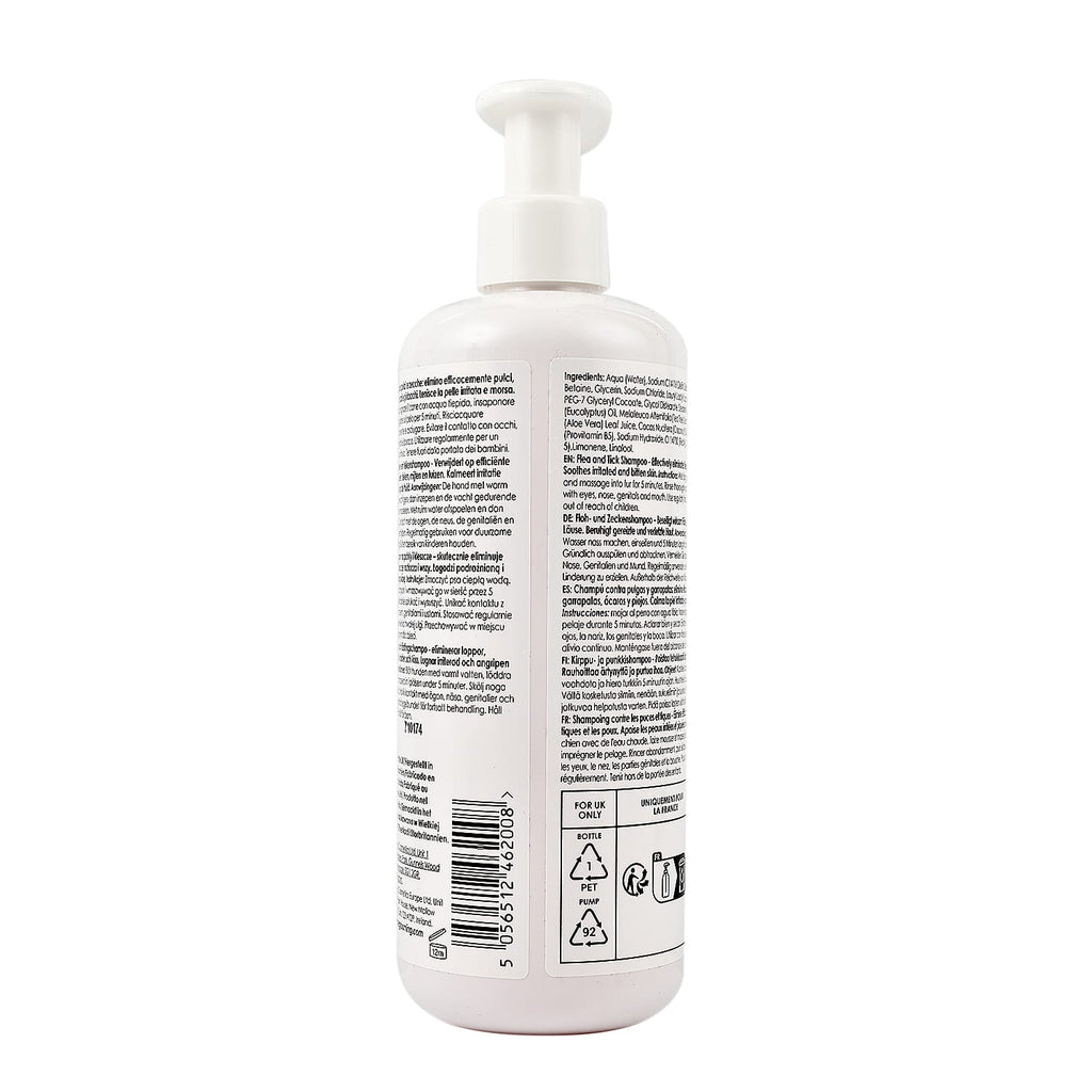 Buddy Care Flea - Tick Dog Shampoo with Tea Tree - Eucalyptus - 500ml