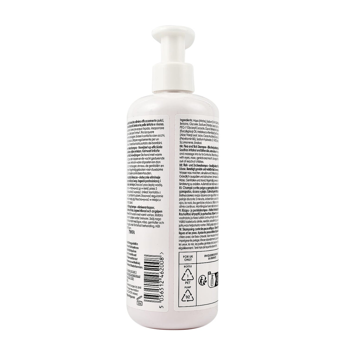 Buddy Care Flea &amp; Tick Dog Shampoo with Tea Tree &amp; Eucalyptus 500ml 7751334 1