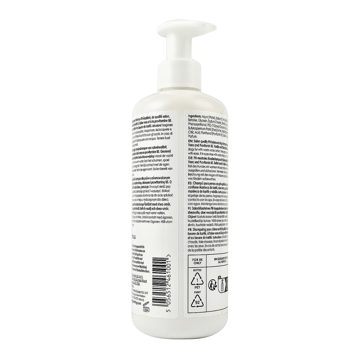 Buddy Care Vanilla and Shea Butter Dog Shampoo with Aloe and Pro Vitamin B5 500ml 7751342 3
