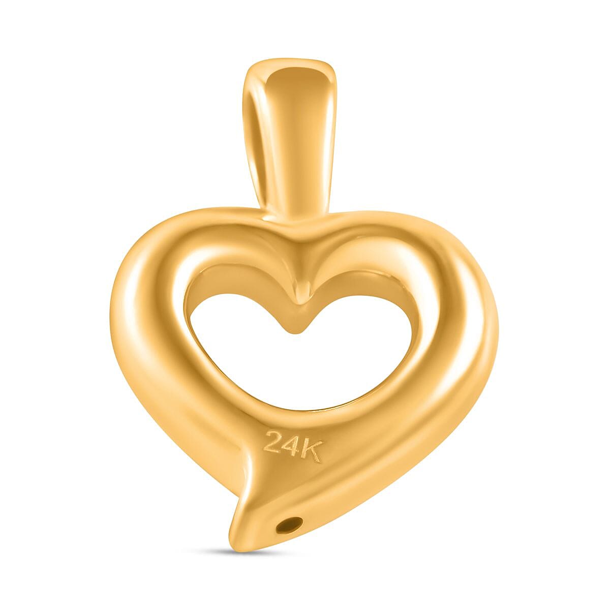 LIMITED EDITION  - 24K Yellow Gold Heart Pendant 7756675 5