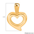 LIMITED EDITION  - 24K Yellow Gold Heart Pendant