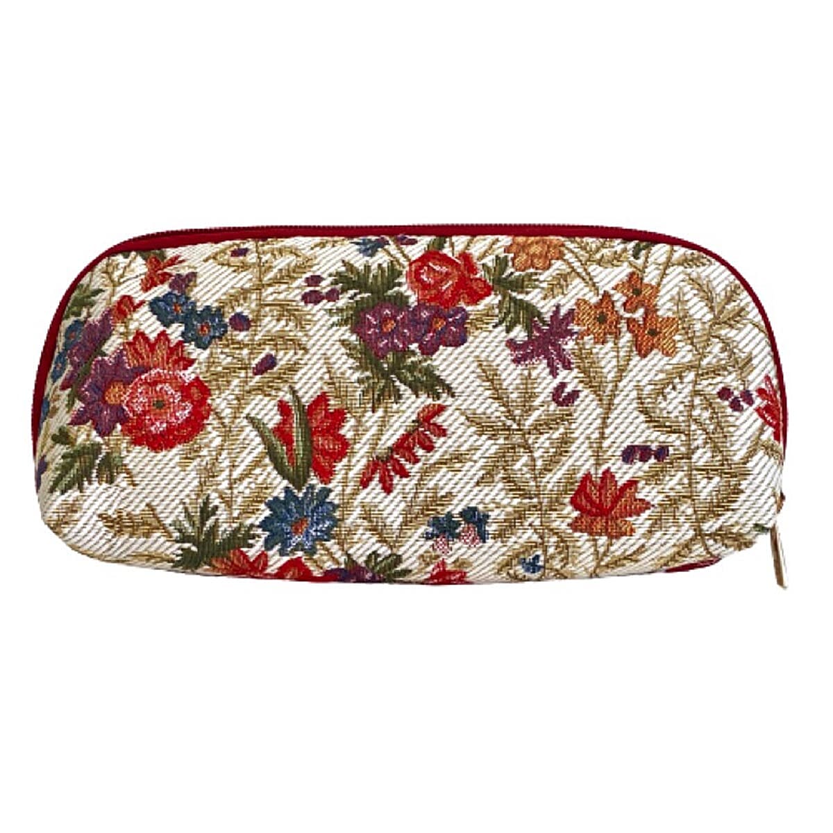 Signare Tapestry Fabric Makeup and Brush Bag - Flower Meadow 7759267 1