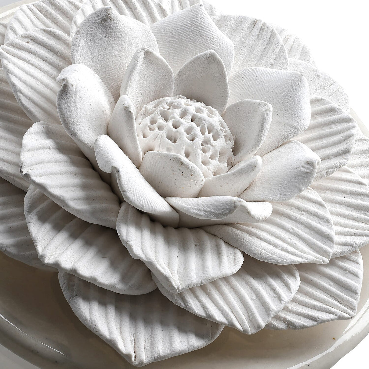 Ceramic Flower with Essential Oil Diffuser 7762530 9