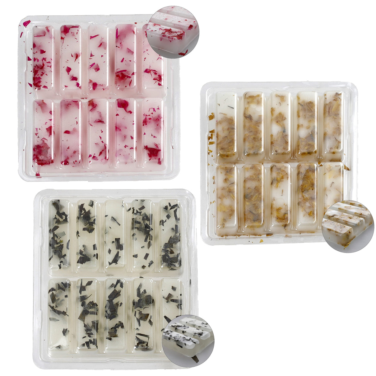 Set of 3 Botanical Wax Melts 7762555 0