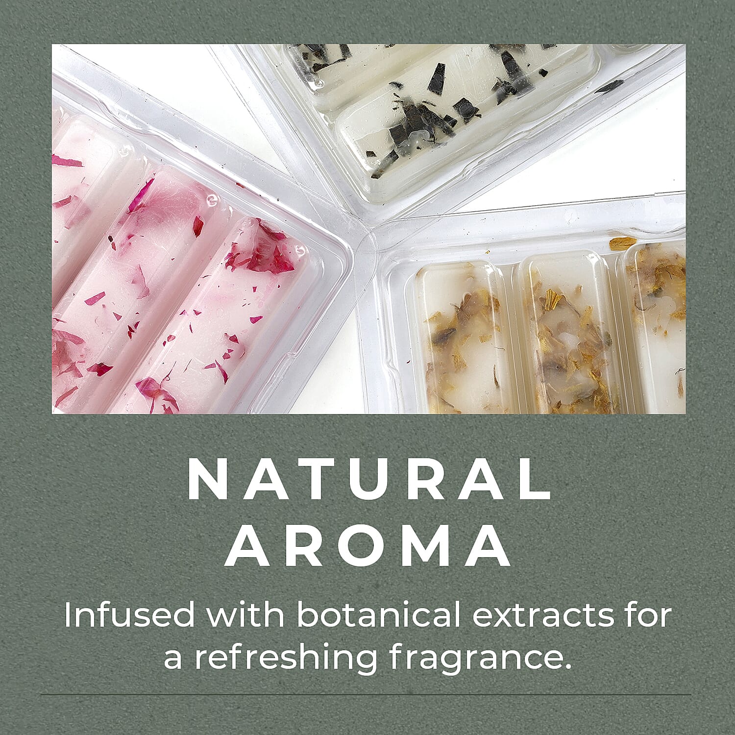 Set of 3 Botanical Wax Melts 7762555 4