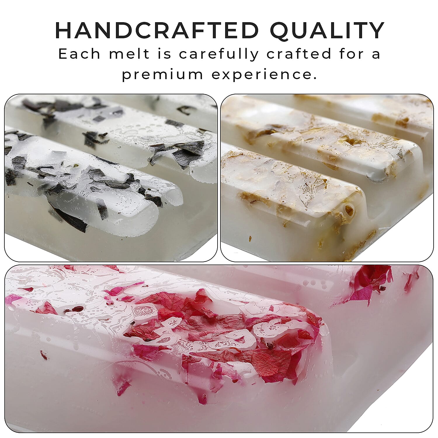 Set of 3 Botanical Wax Melts 7762555 8