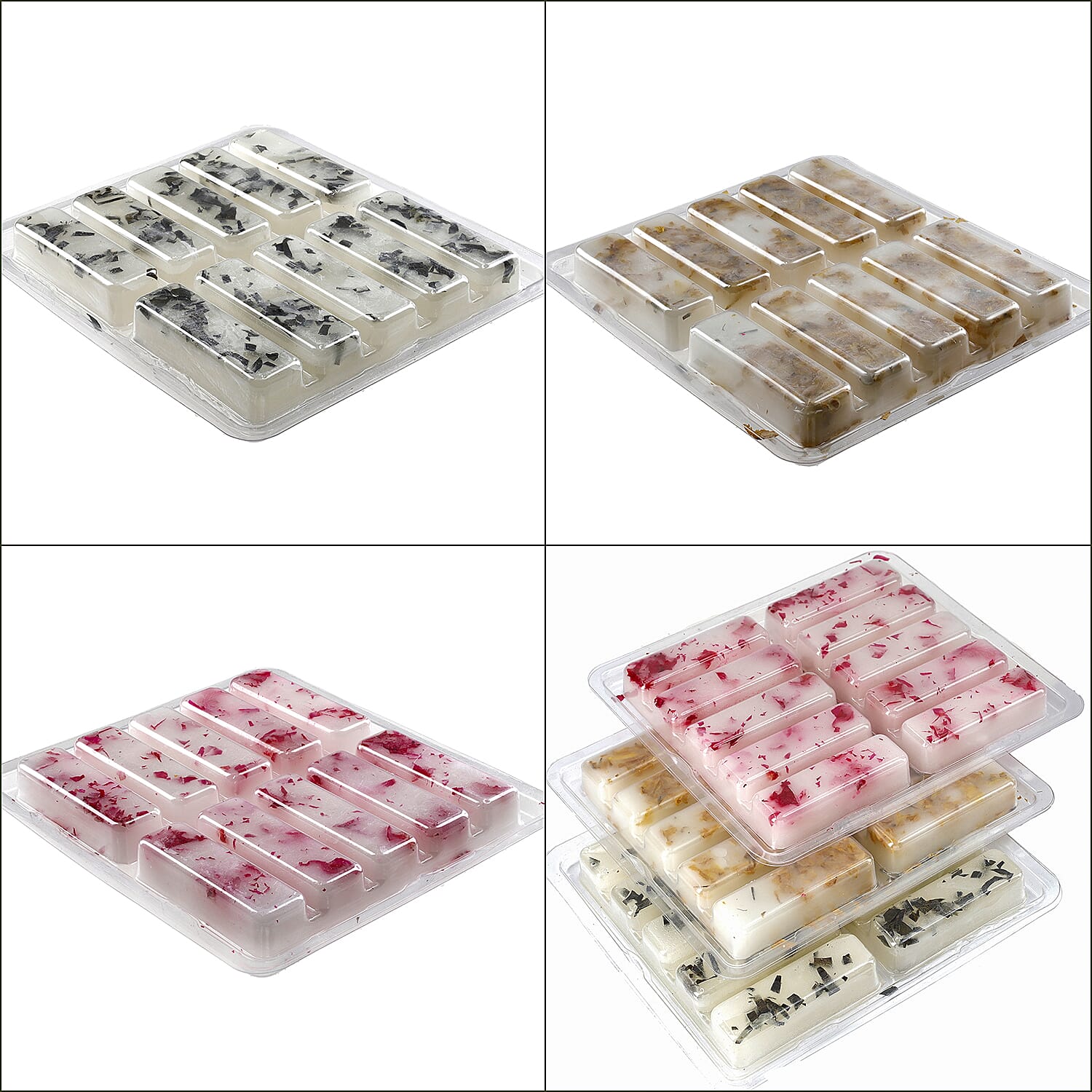 Set of 3 Botanical Wax Melts 7762555 9
