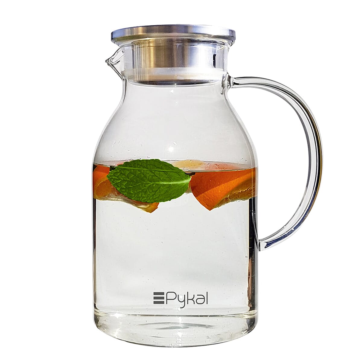 Pykal Hot - Cold Glass Jug with Lid 2L 7765178 0