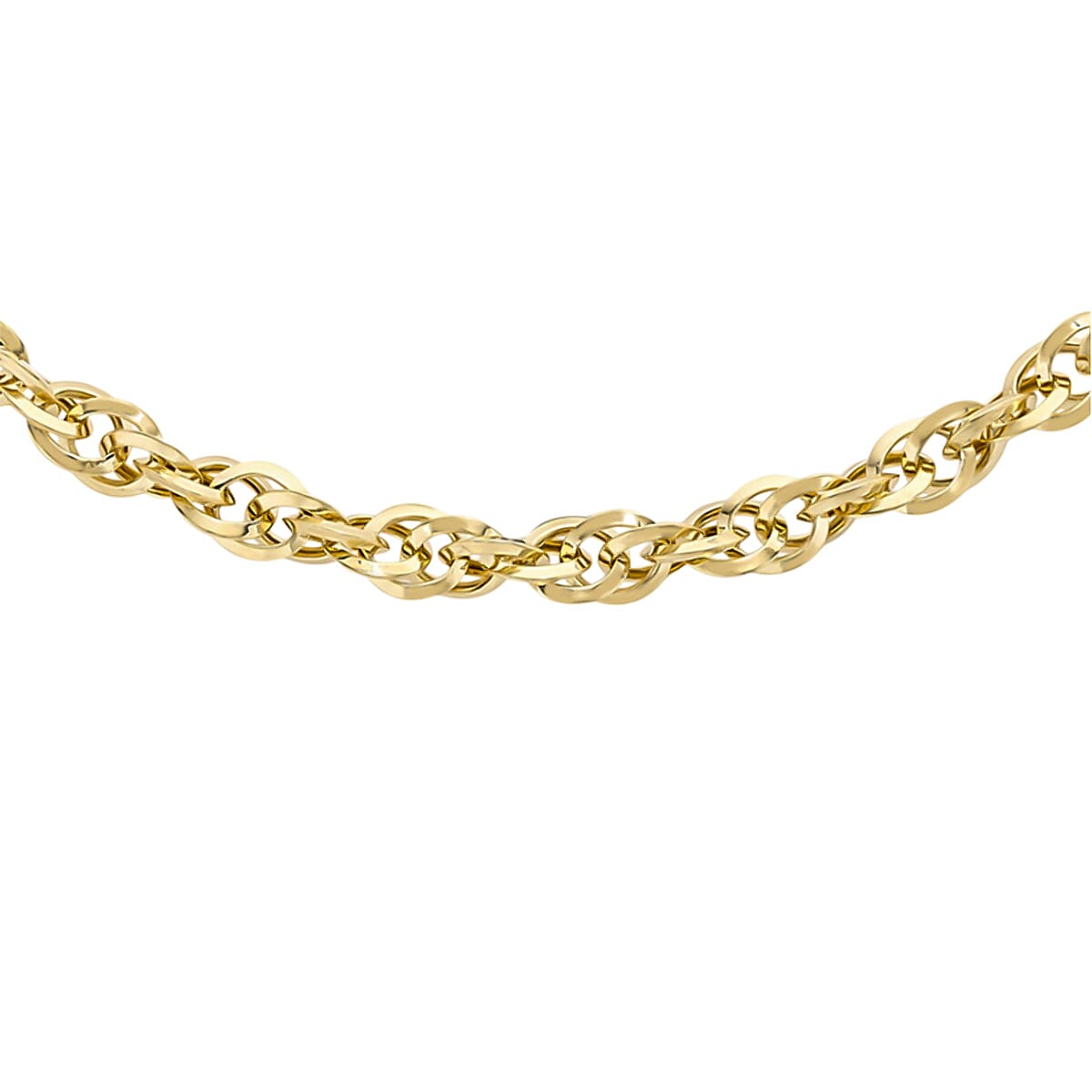 9K Yellow Gold  Chain (Size - 18),  Gold Wt. 3.8 Gms 7783114 0