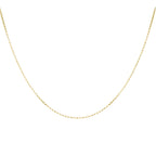 Italian Closeout  - 9K Yellow Gold Belcher Necklace (Size - 18)