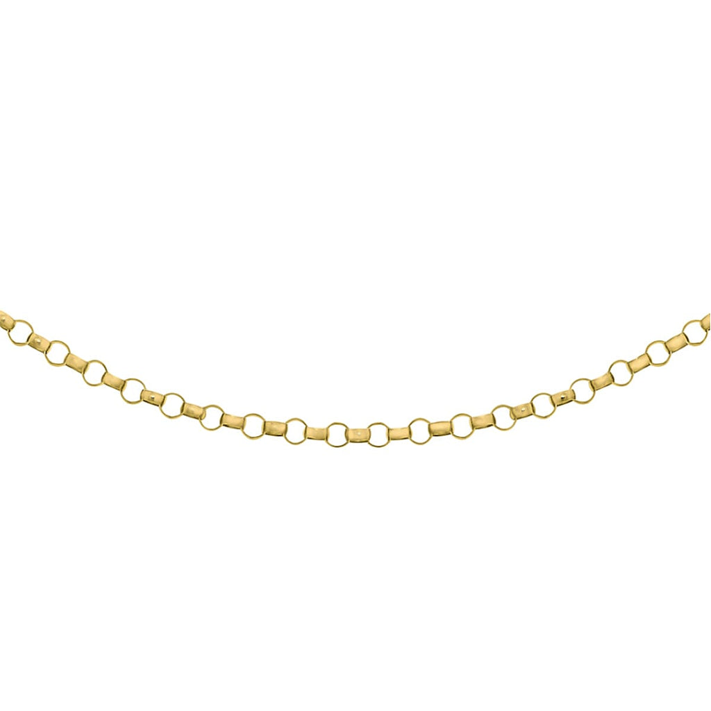 9K Yellow Gold  Chain (Size - 20),  Gold Wt. 1.1 Gms