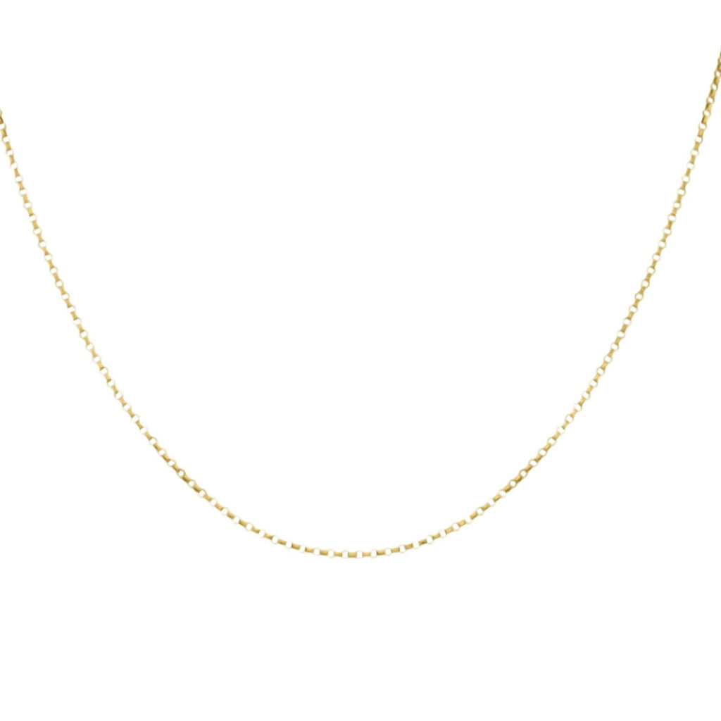 9K Yellow Gold  Chain (Size - 20),  Gold Wt. 1.1 Gms
