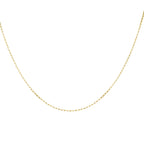 9K Yellow Gold  Chain (Size - 20),  Gold Wt. 1.1 Gms