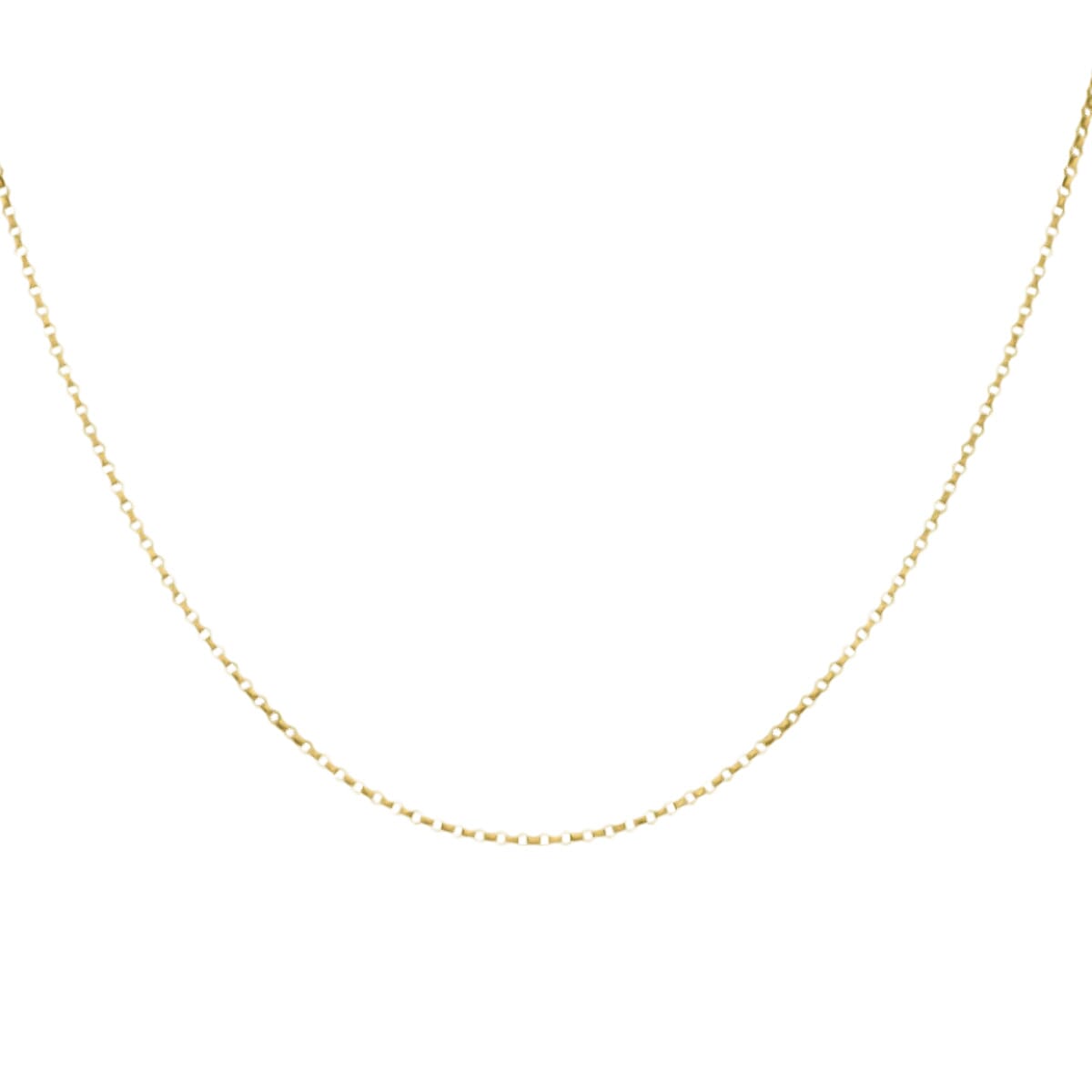 9K Yellow Gold  Chain (Size - 20),  Gold Wt. 1.1 Gms 7783121 1