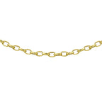 9K Yellow Gold  Chain (Size - 18),  Gold Wt. 1.3 Gms
