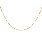 9K Yellow Gold  Chain (Size - 18),  Gold Wt. 1.3 Gms