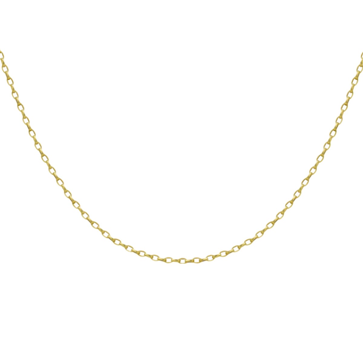 9K Yellow Gold  Chain (Size - 18),  Gold Wt. 1.3 Gms 7783123 1