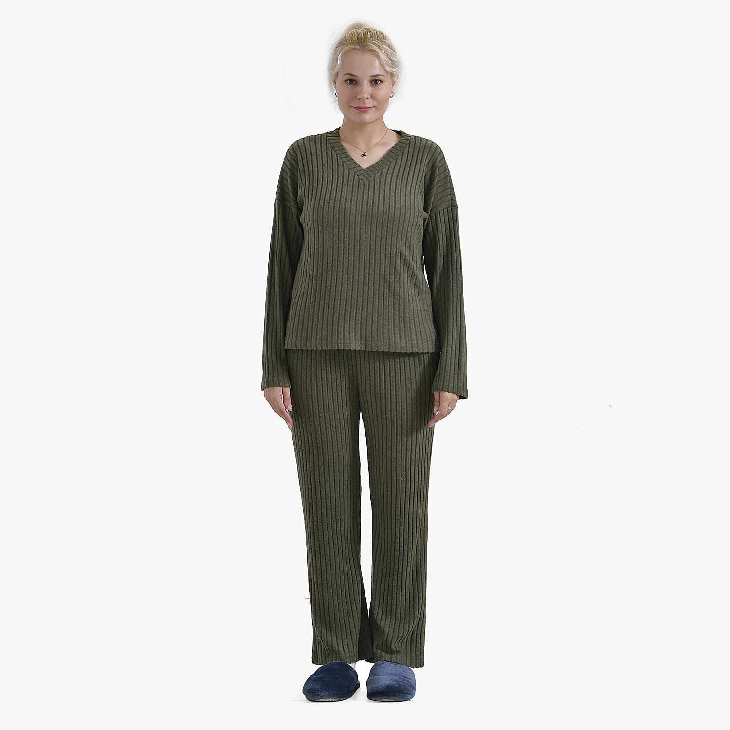 La Marey Two-Piece Knitted Loungewear Set 7860827 2