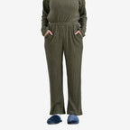 La Marey Two-piece Knitted Loungewear Set (Size 12 to 14) - Olive