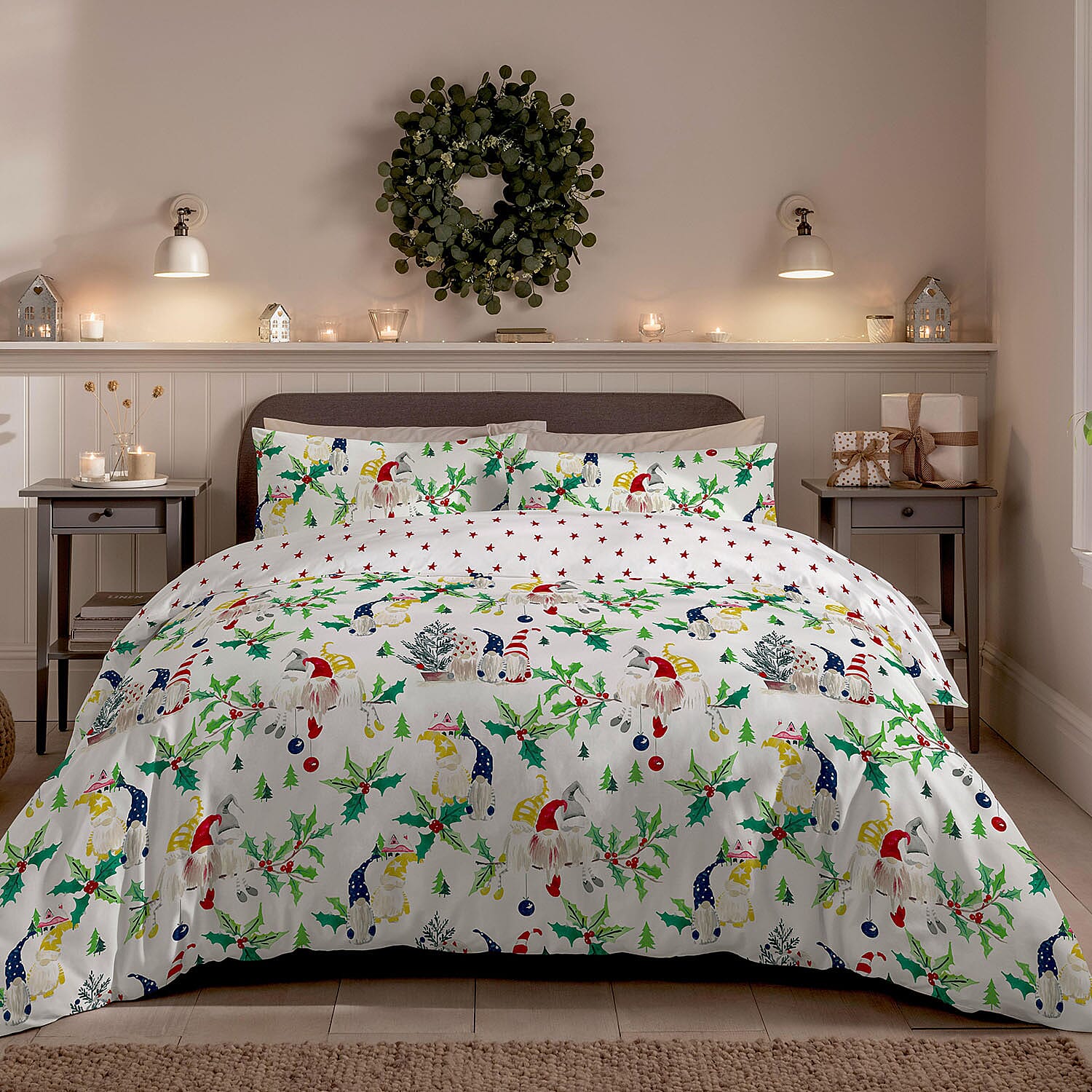 Copenhagen Home Gonks Duvet Cover and Pillowcase Set V32359609 0
