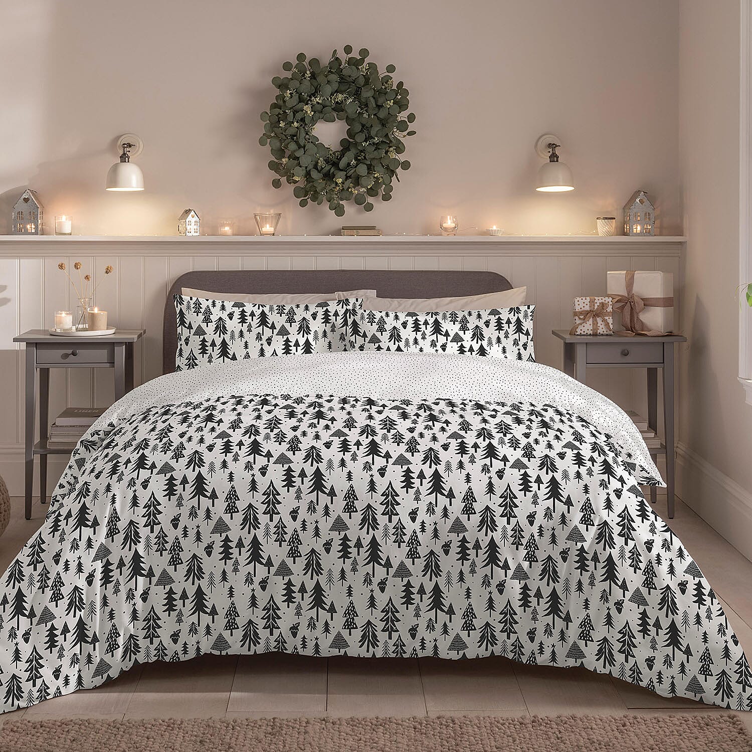 Copenhagen Home Winter Wonderland Duvet Cover and Pillowcase Set V32356237 0