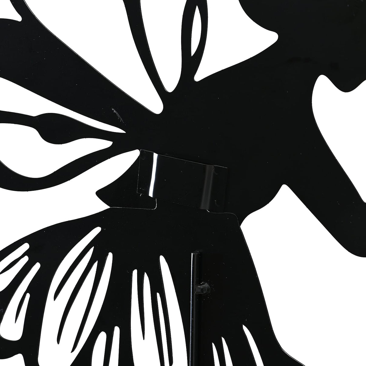 Decorative Solar Powered Angel Garden Decor Warm &amp; White Light - Black 8035161 6