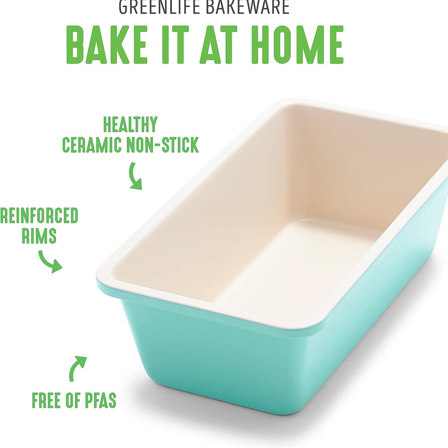 Ceramic Non Stick Baking Dish - Oven Safe up to 230c - Light Blue 8042417 3