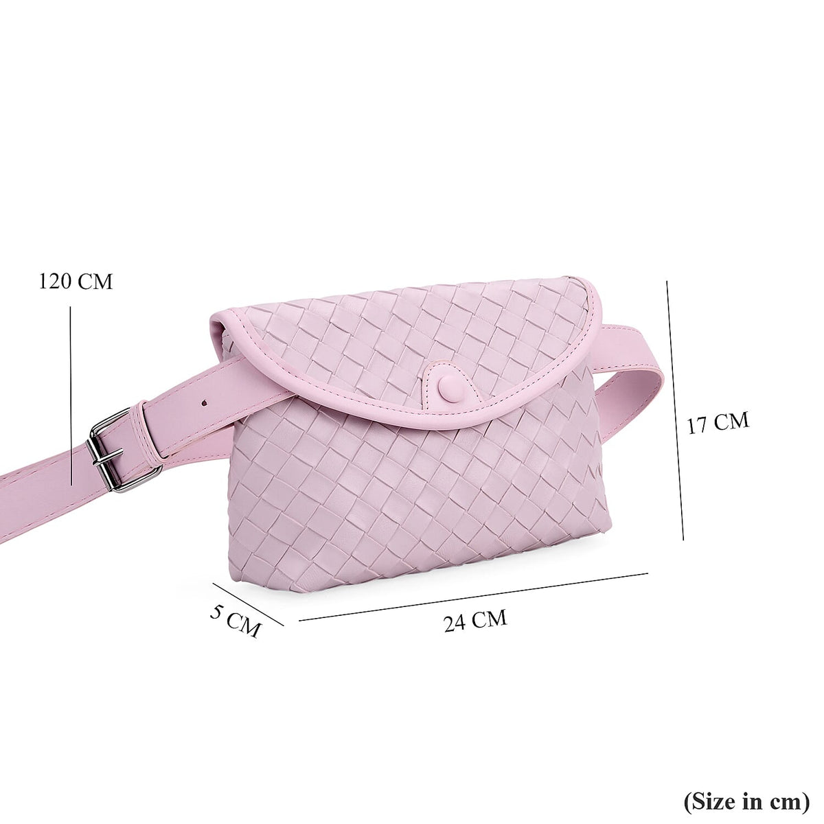Textured Crossbody Handbag with Adjustable Strap V32580558 6