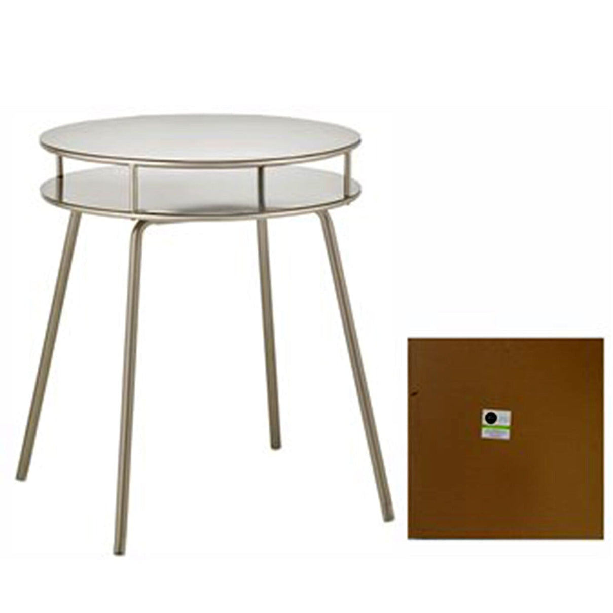 Anika Table (Size - One Size) - Satin 8046226 1