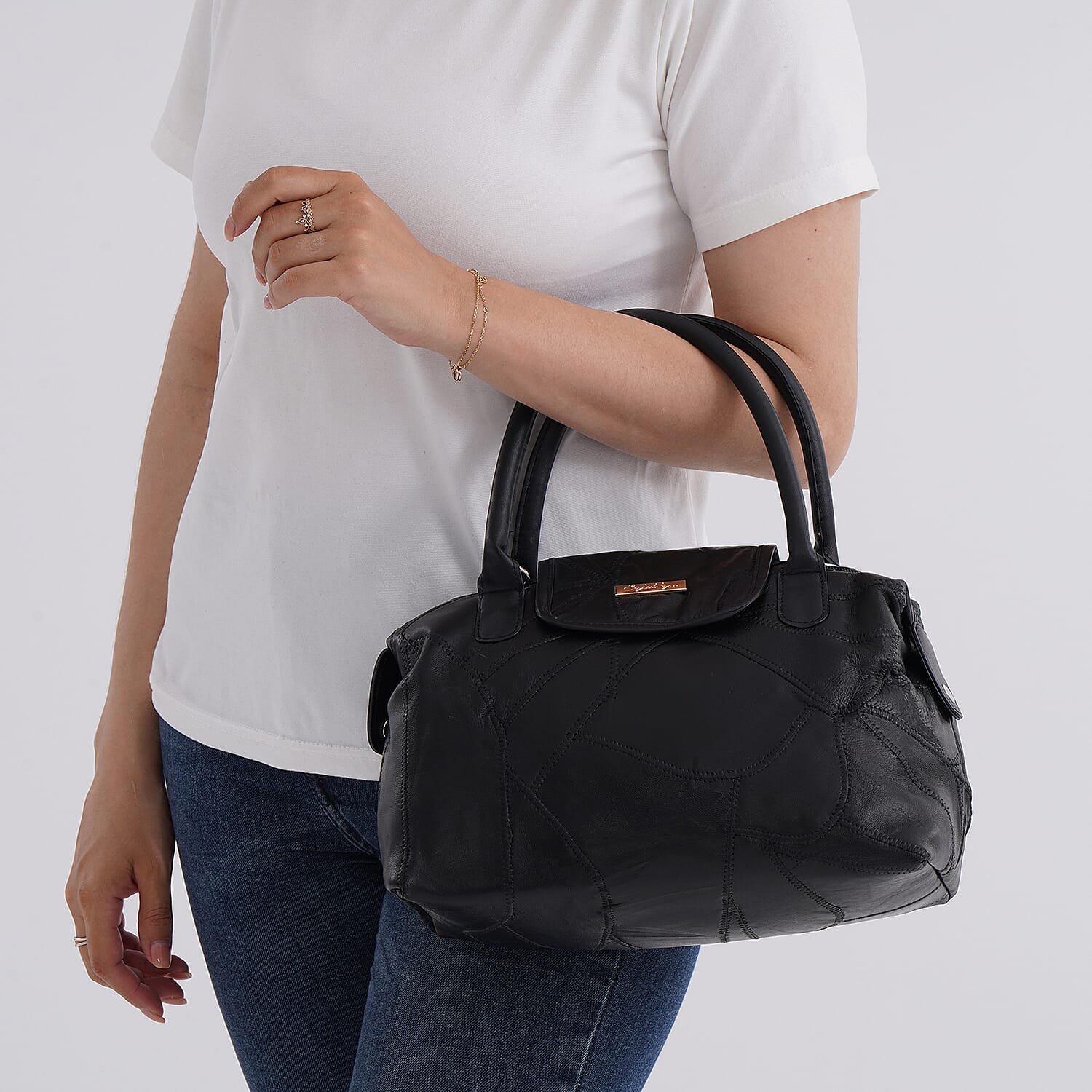 Crossbody Bag (Size - One Size) - Black &amp; Black 8087891 2