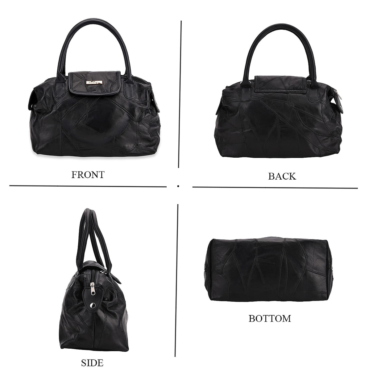 Crossbody Bag (Size - One Size) - Black &amp; Black 8087891 3