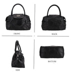 Crossbody Bag (Size - One Size) - Black & Black