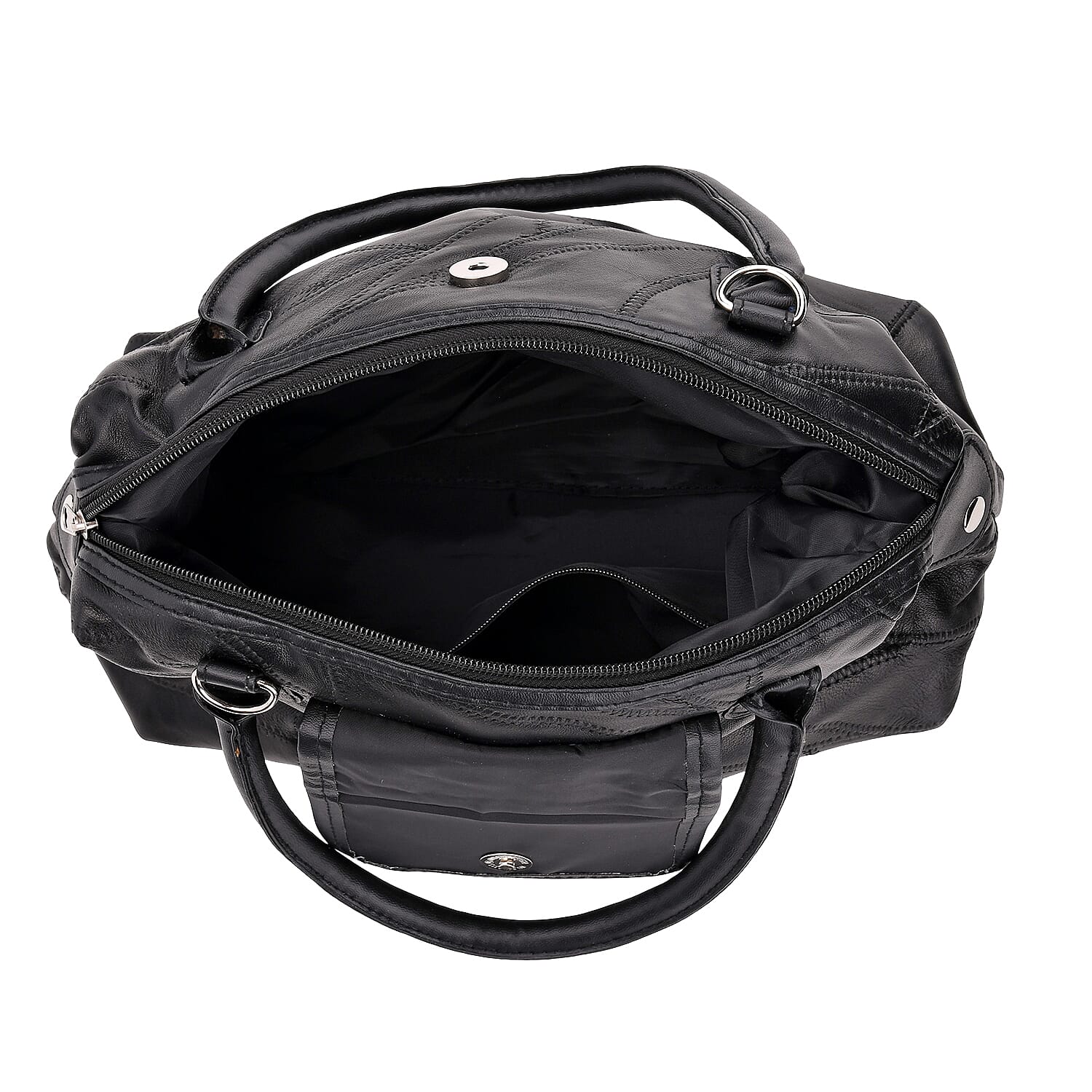 Crossbody Bag (Size - One Size) - Black &amp; Black 8087891 4